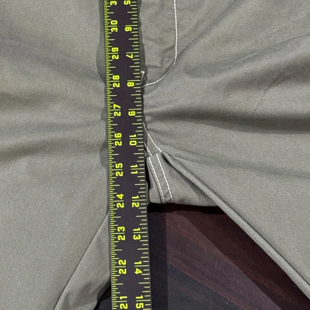 TRUE RELIGION‎ Men's Cargo Pants Green Chino Style RN# 112790 Slacks Size 33x32